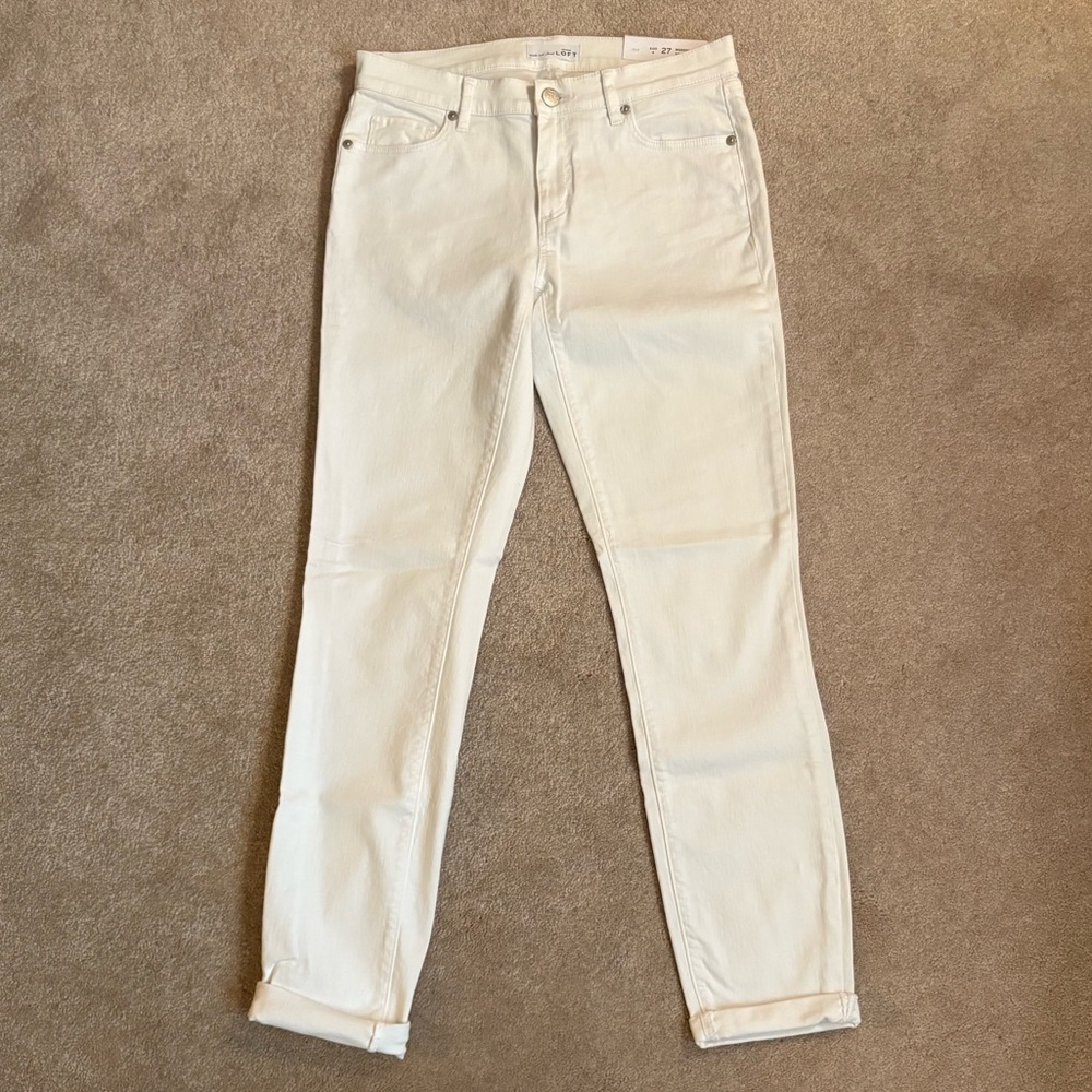 NWT - LOFT White Modern Skinny Jean - Picture 2 of 3